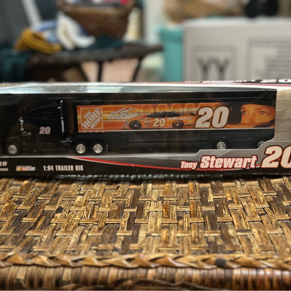 Tony Stewart Hauler Trailer Rig Truck 1/64 Home Depot 